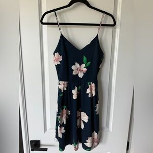 Floral Spaghetti Strap Dress